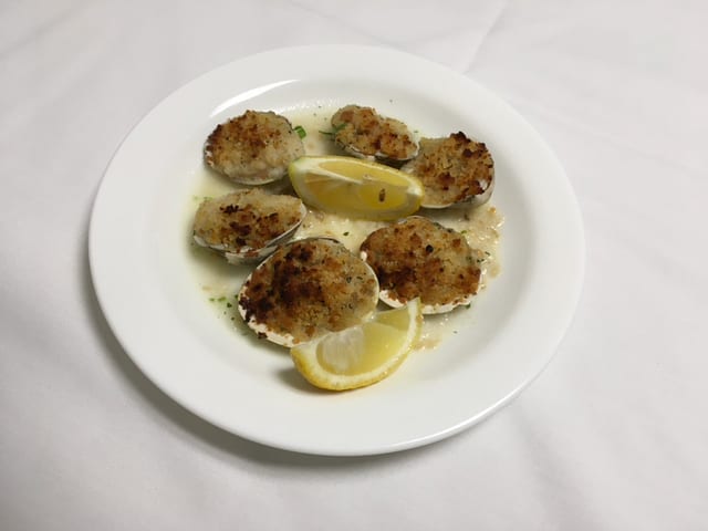 Baked Clams.