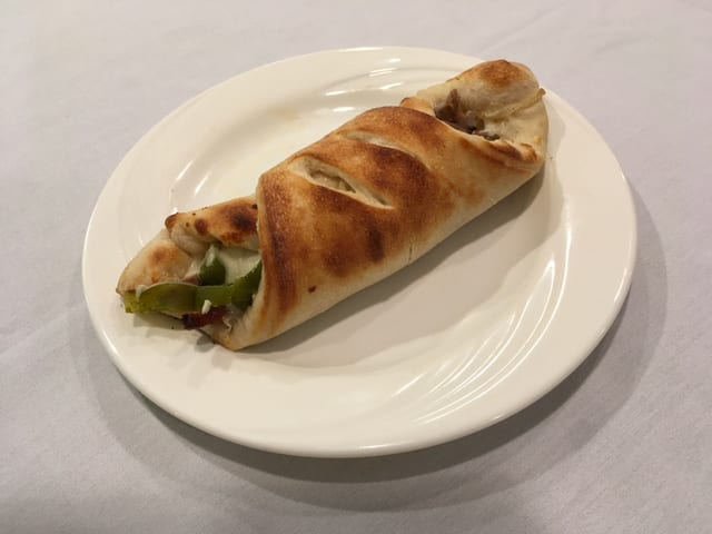 Sausage & Peppers Roll.