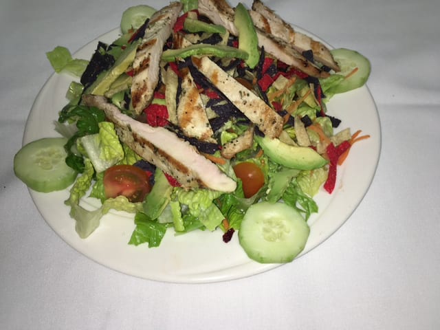 Grilled Chicken Tossed Salad.