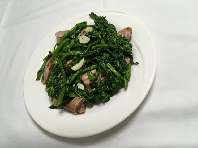 Sausage & Broccoli Rabe.