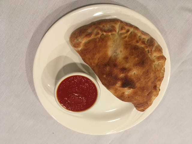 Spinach Calzone.