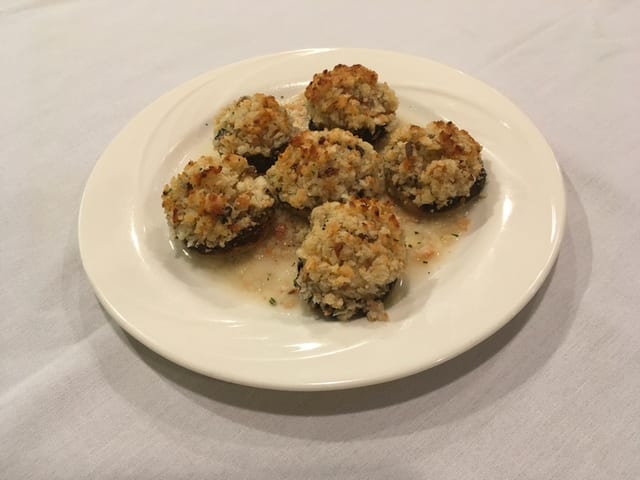 Stuffed Mushrooms.