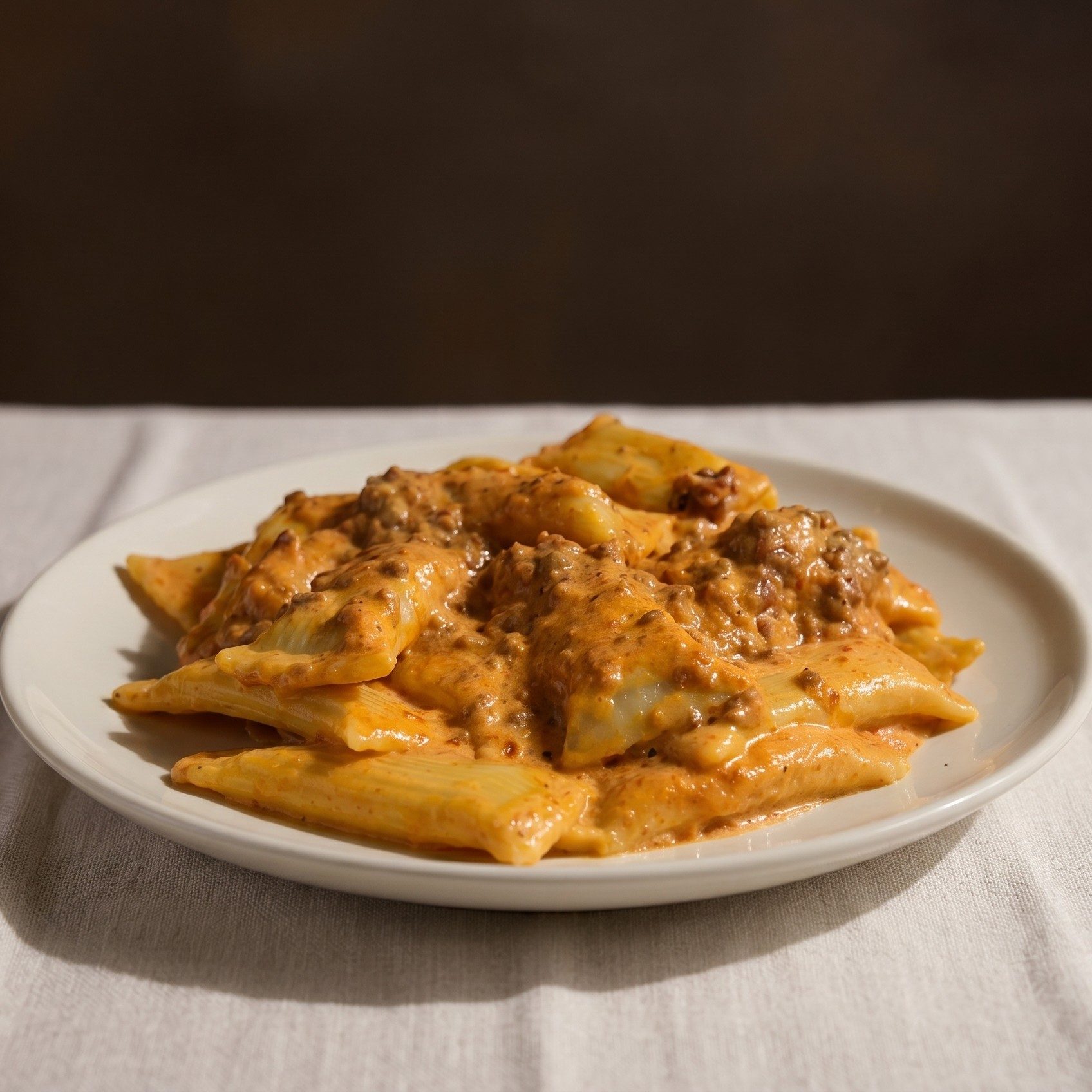 Stuffed Rigatoni.