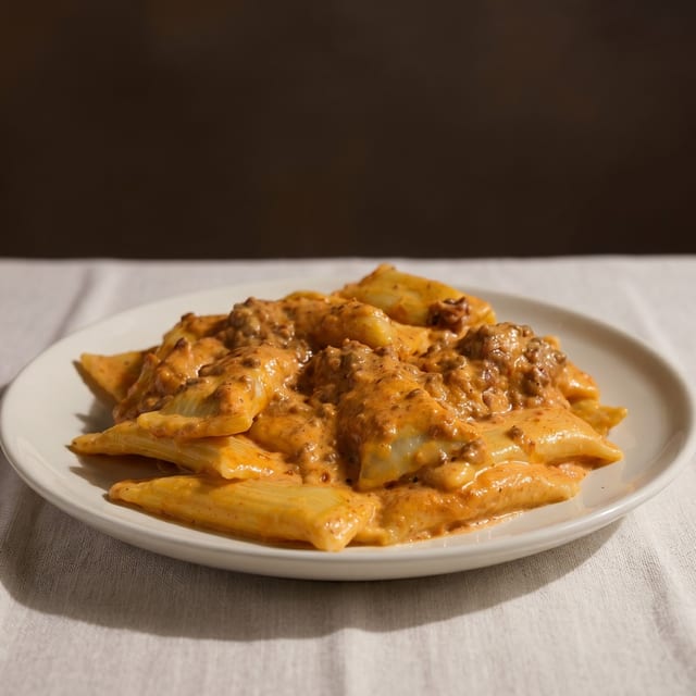 Stuffed Rigatoni.