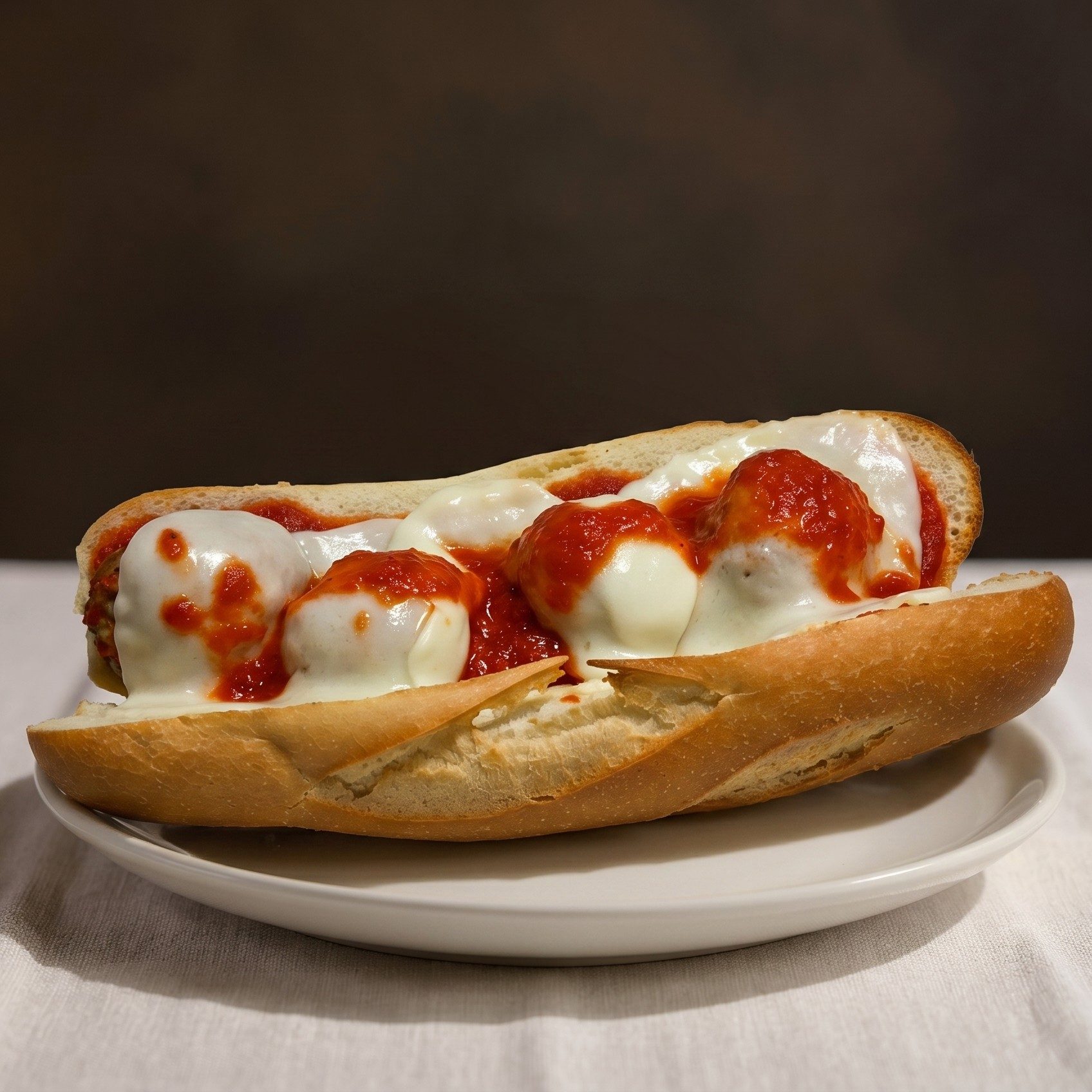 Sausage Parmigiana Hero.