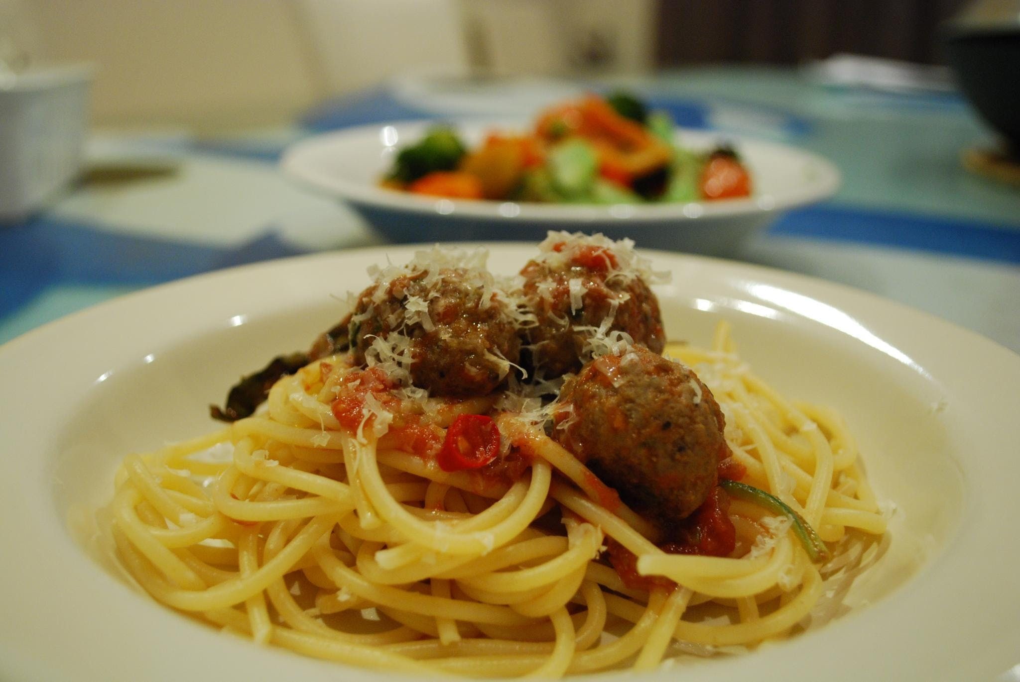 Spaghetti with Meatballs.