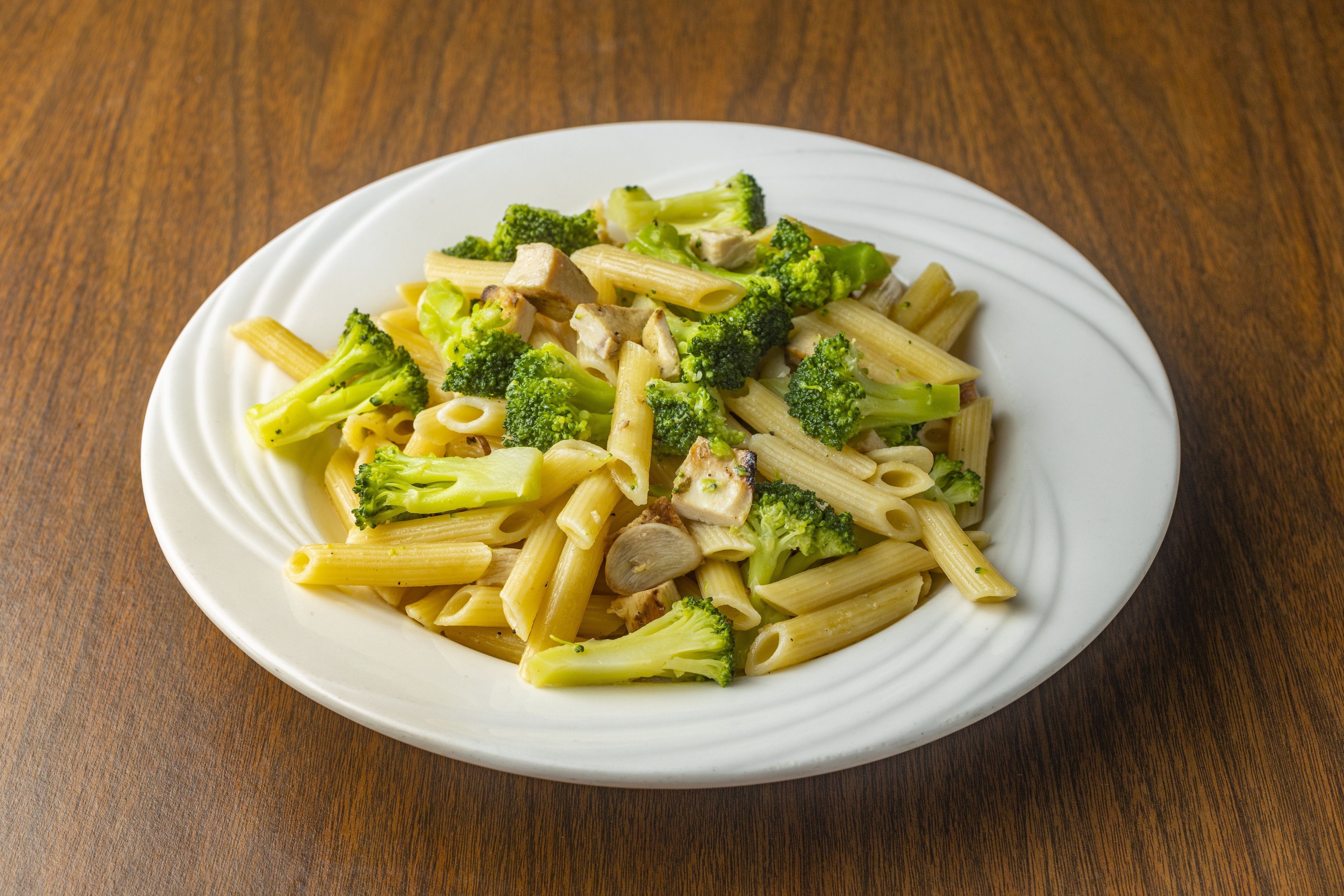 Penne with Chicken & Broccoli.